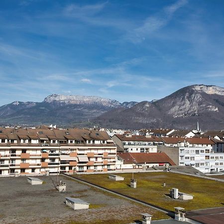アヌシーLe Sommet Citadin Avec Vueアパートメント エクステリア 写真