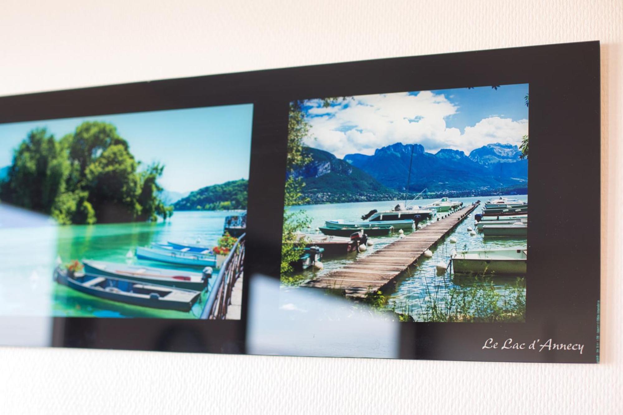 アヌシーLe Sommet Citadin Avec Vueアパートメント エクステリア 写真